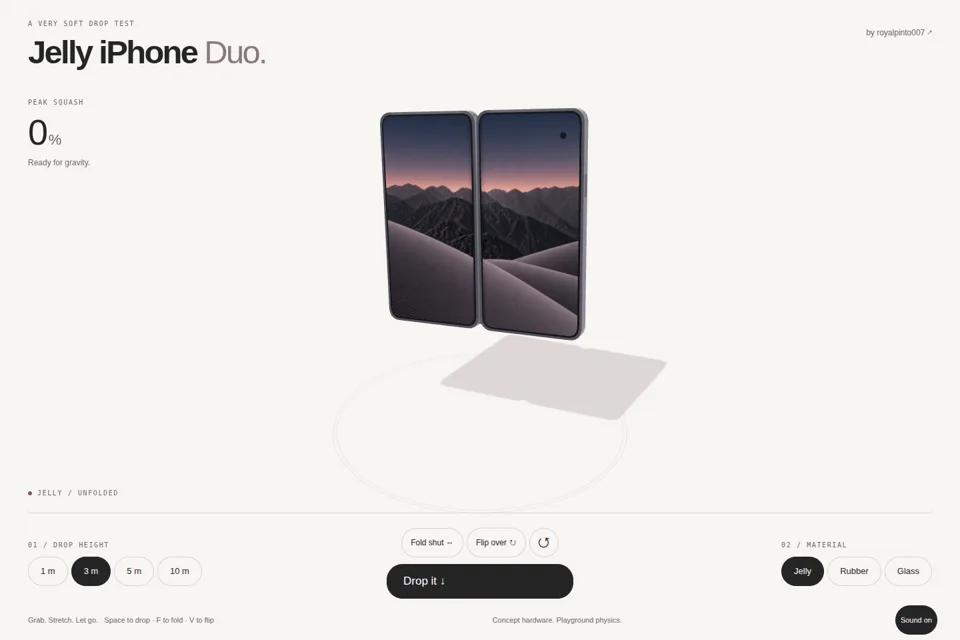 Jelly iPhone live preview