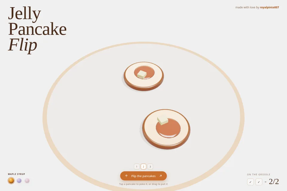 Jelly Pancake live preview