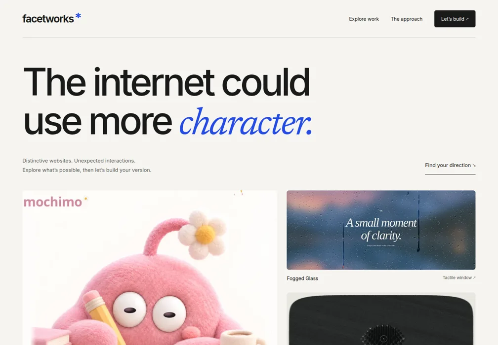 Facetworks design gallery